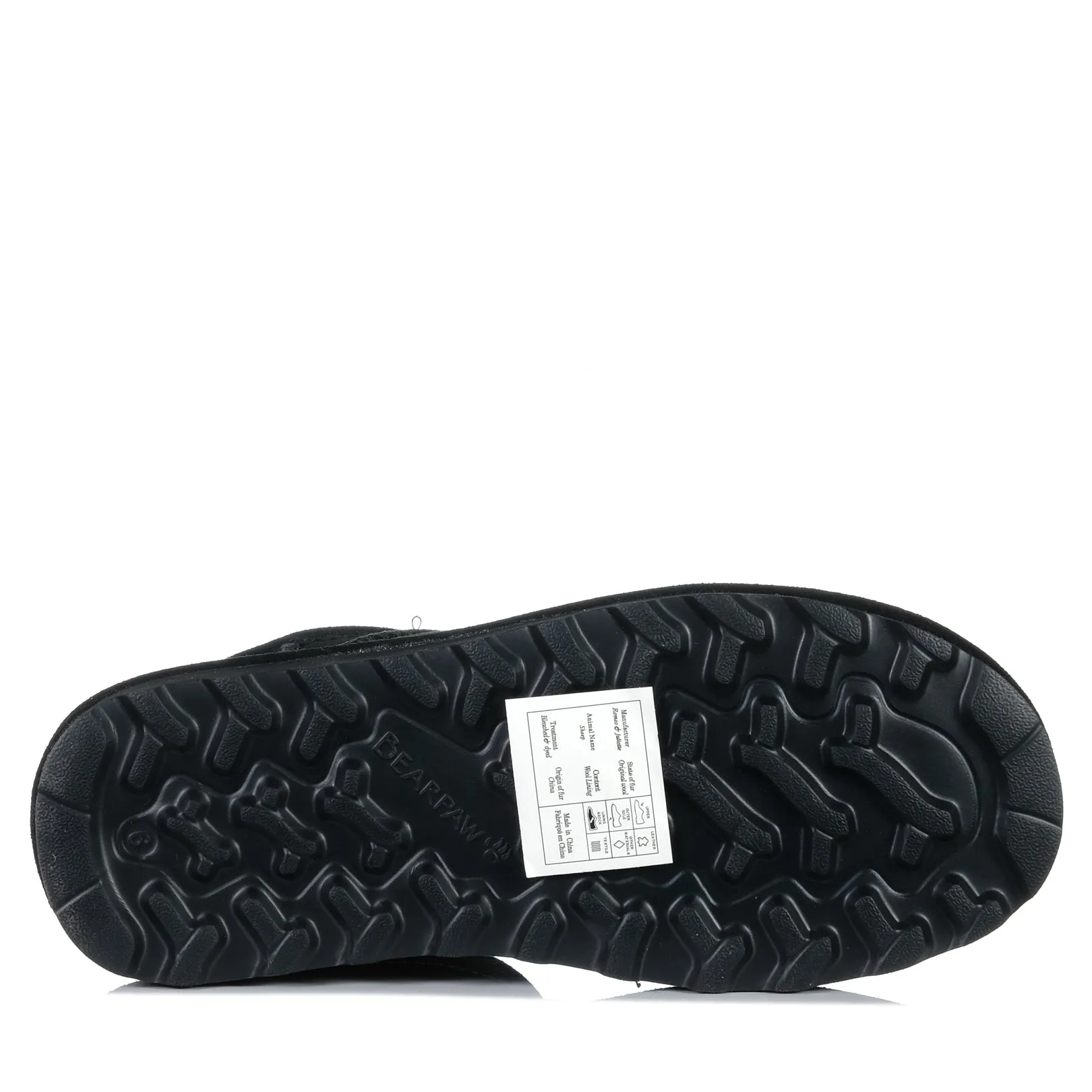 Bearpaw Shorty Black