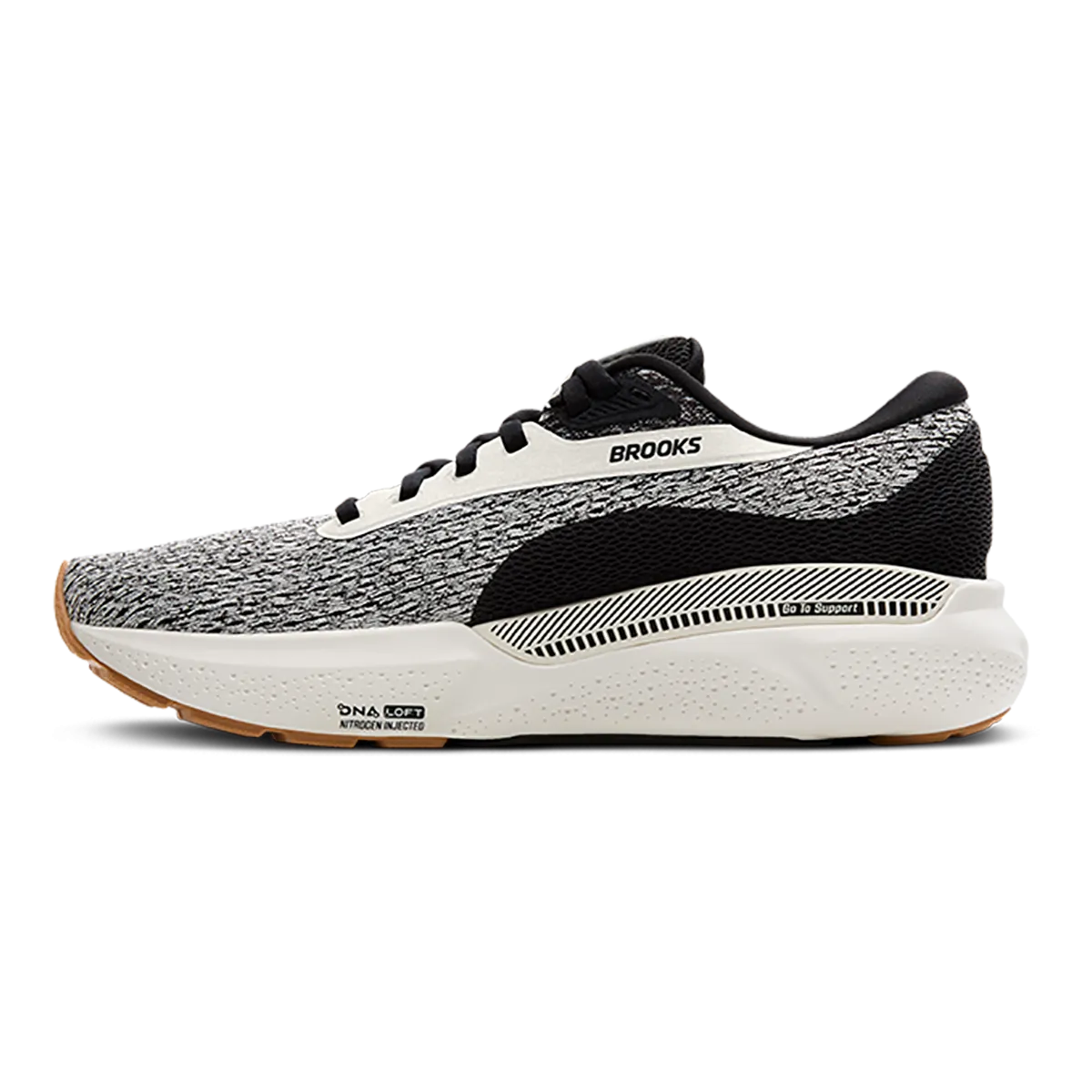 Brooks Adrenaline GTS 24 Coconut - Black - Biscuit