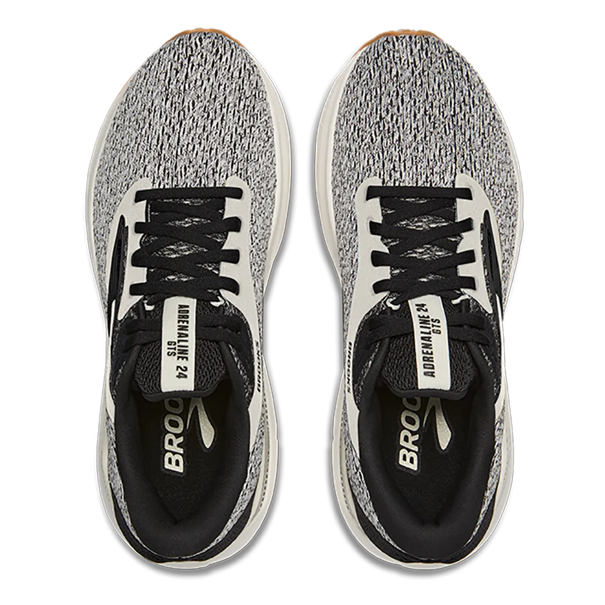 Brooks Adrenaline GTS 24 Coconut - Black - Biscuit