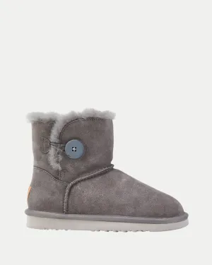 Button Ugg Dark Grey