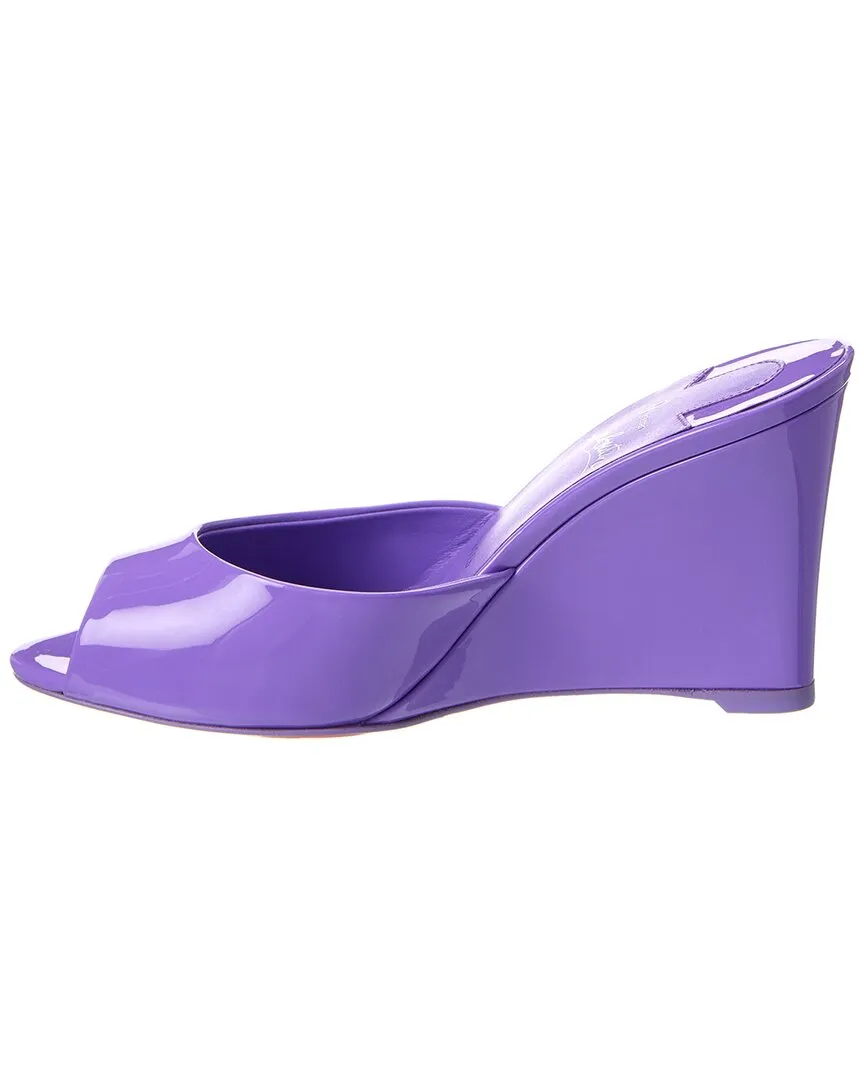 Christian Louboutin Me Dolly Zeppa 85 Patent Wedge Sandal
