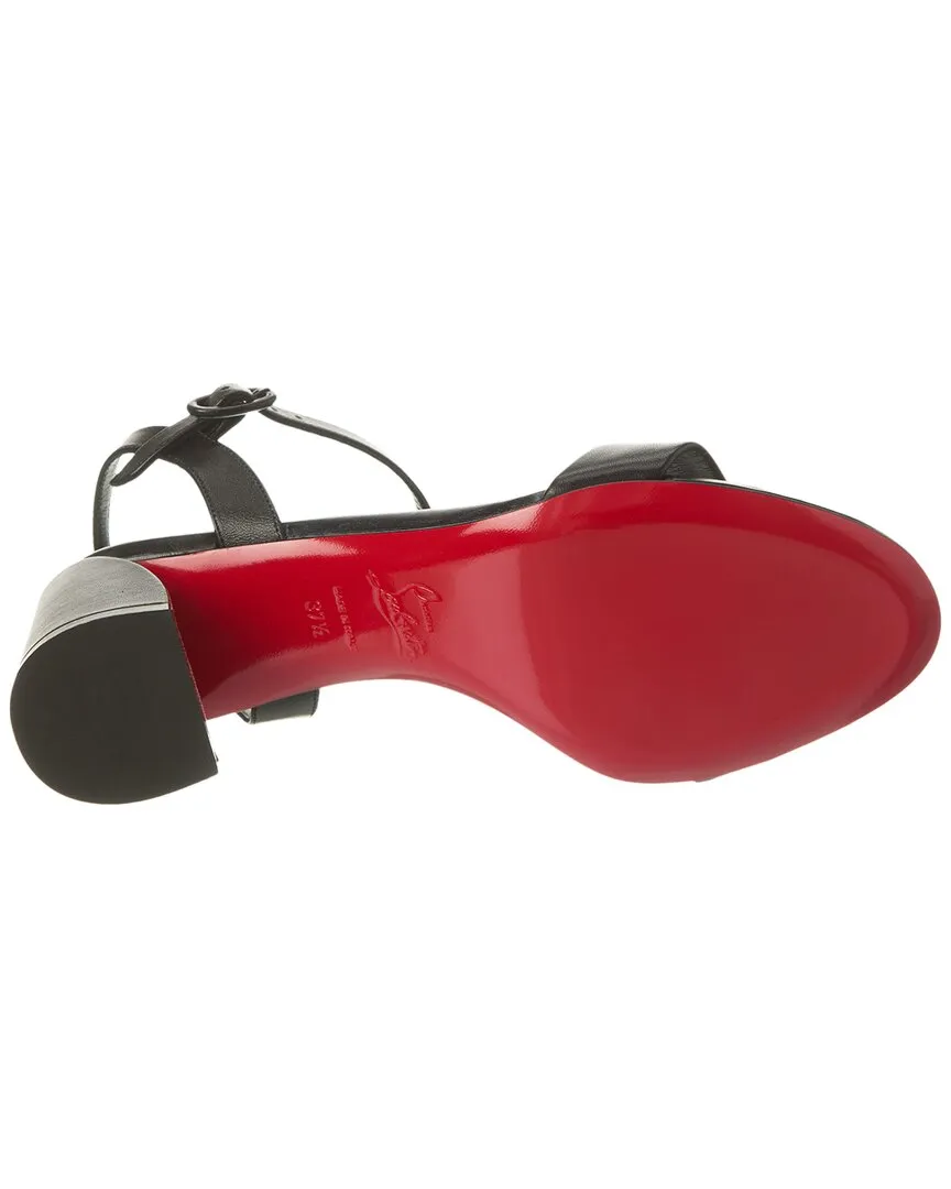 Christian Louboutin Miss Jane 55 Leather Sandal