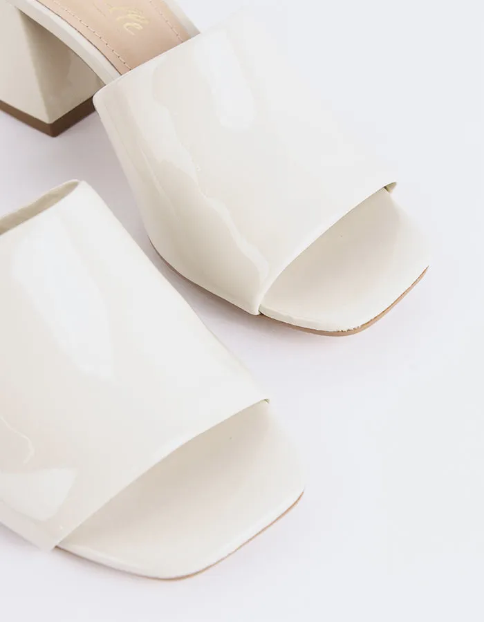 Clarabelle Off White Patent