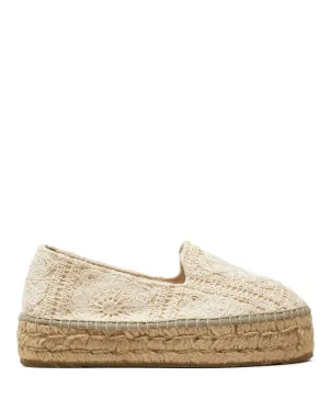 Double Sole Lace Espadrilles