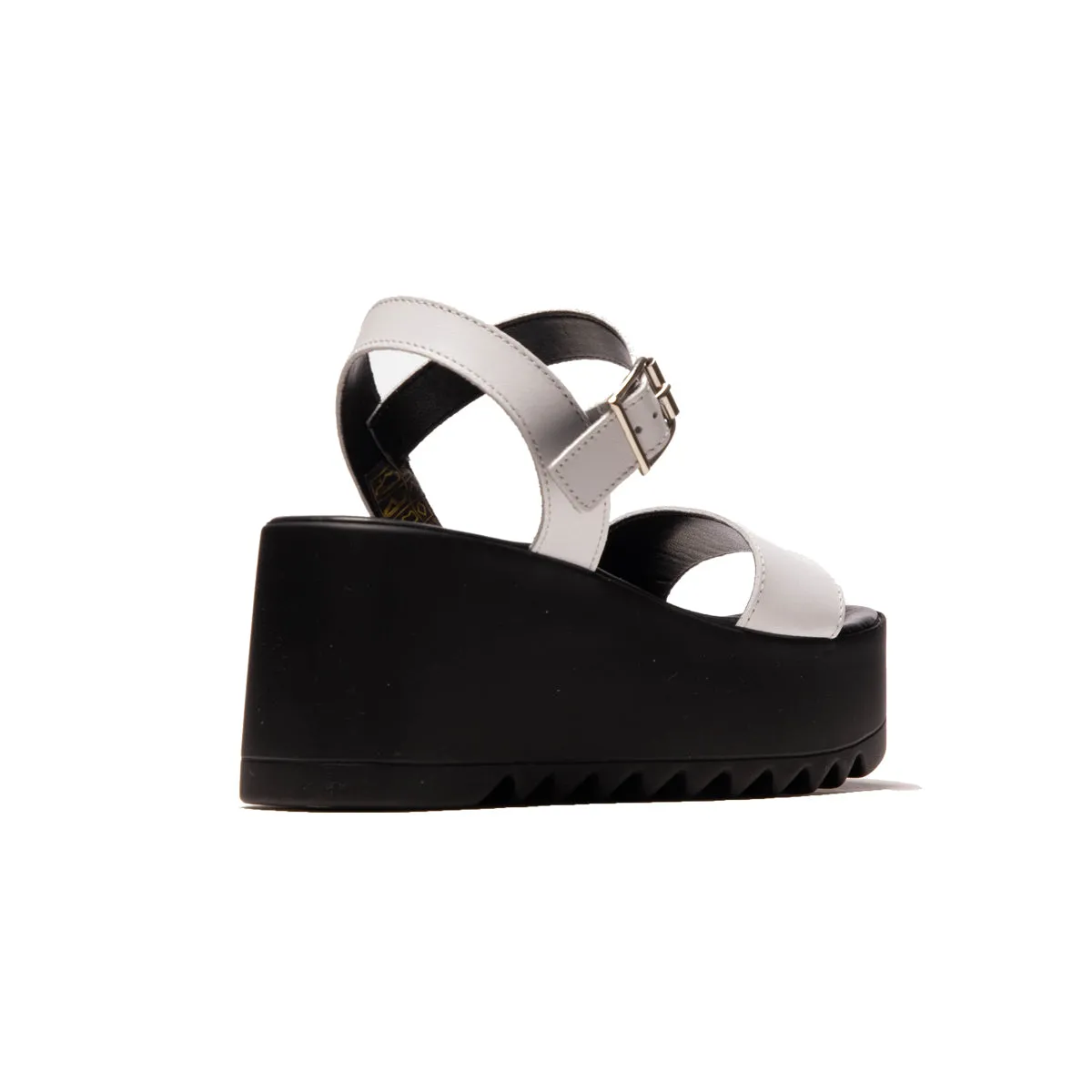 Emmie White Leather