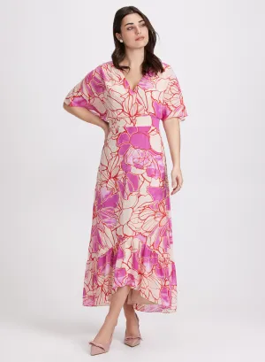 Floral Chiffon Dress