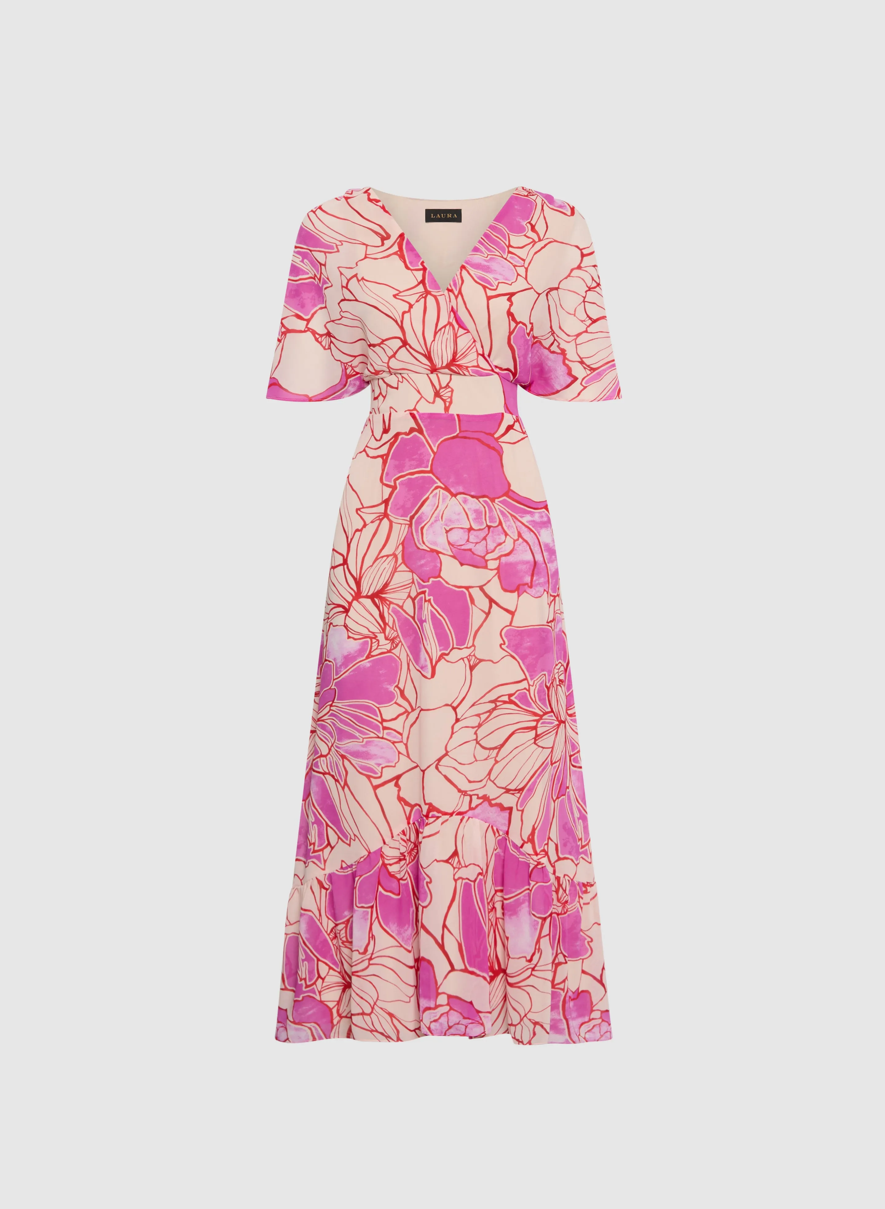 Floral Chiffon Dress