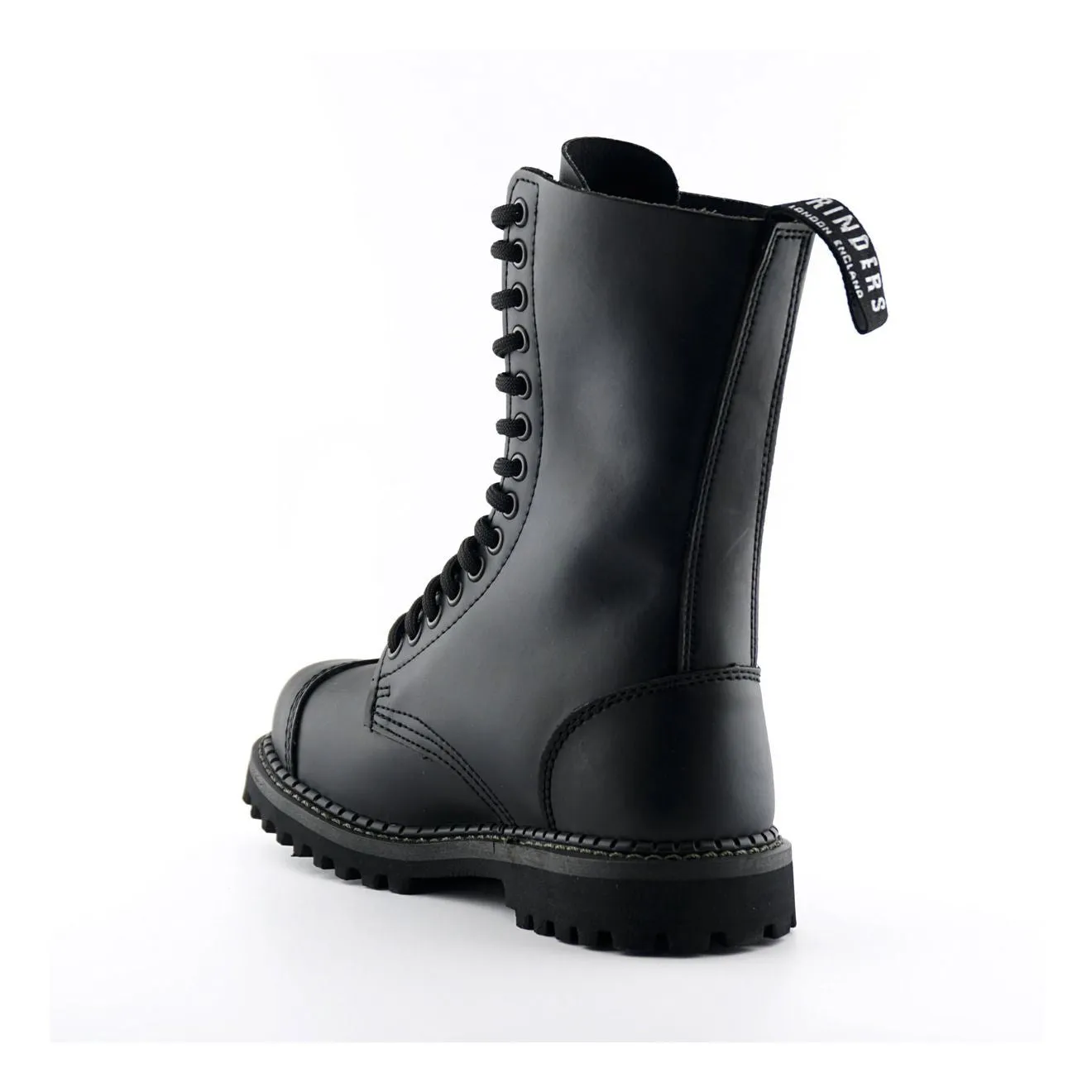 Grinders Leather Military Boots a��� Herald