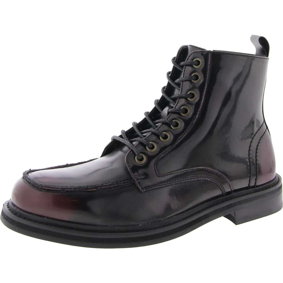 Hezi Mens Zip Up Laces Chelsea Boots