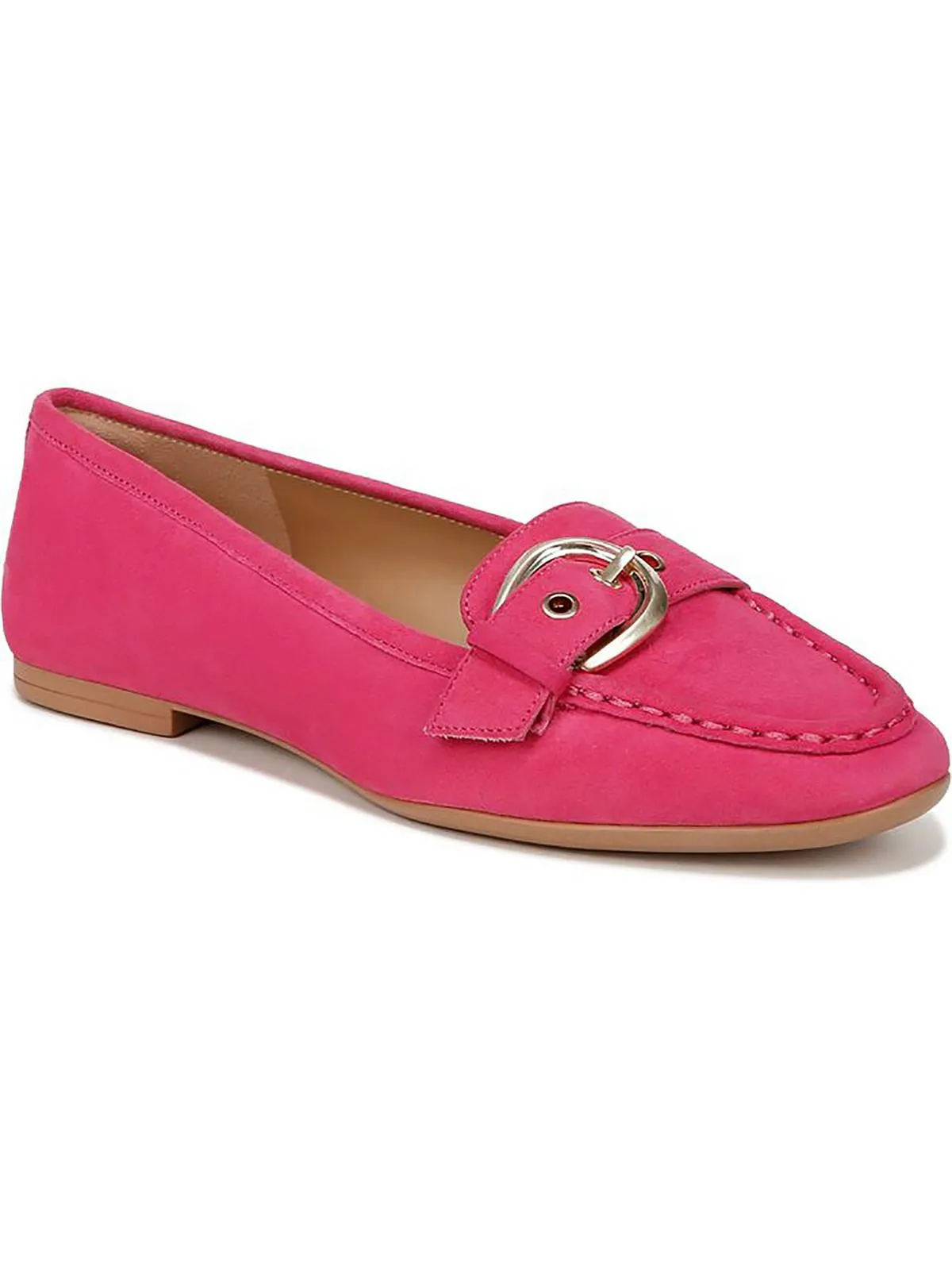Lola Womens Flat Leather Loafers