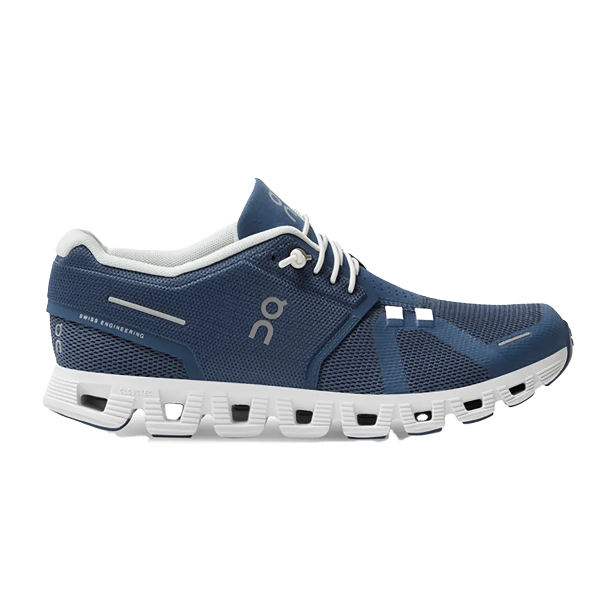 ON Cloud 5 - Denim - White