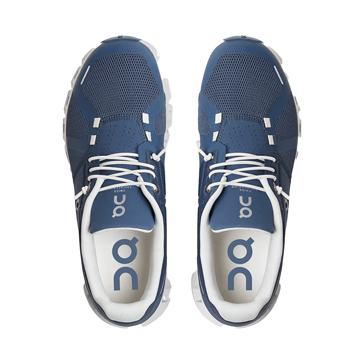 ON Cloud 5 - Denim - White