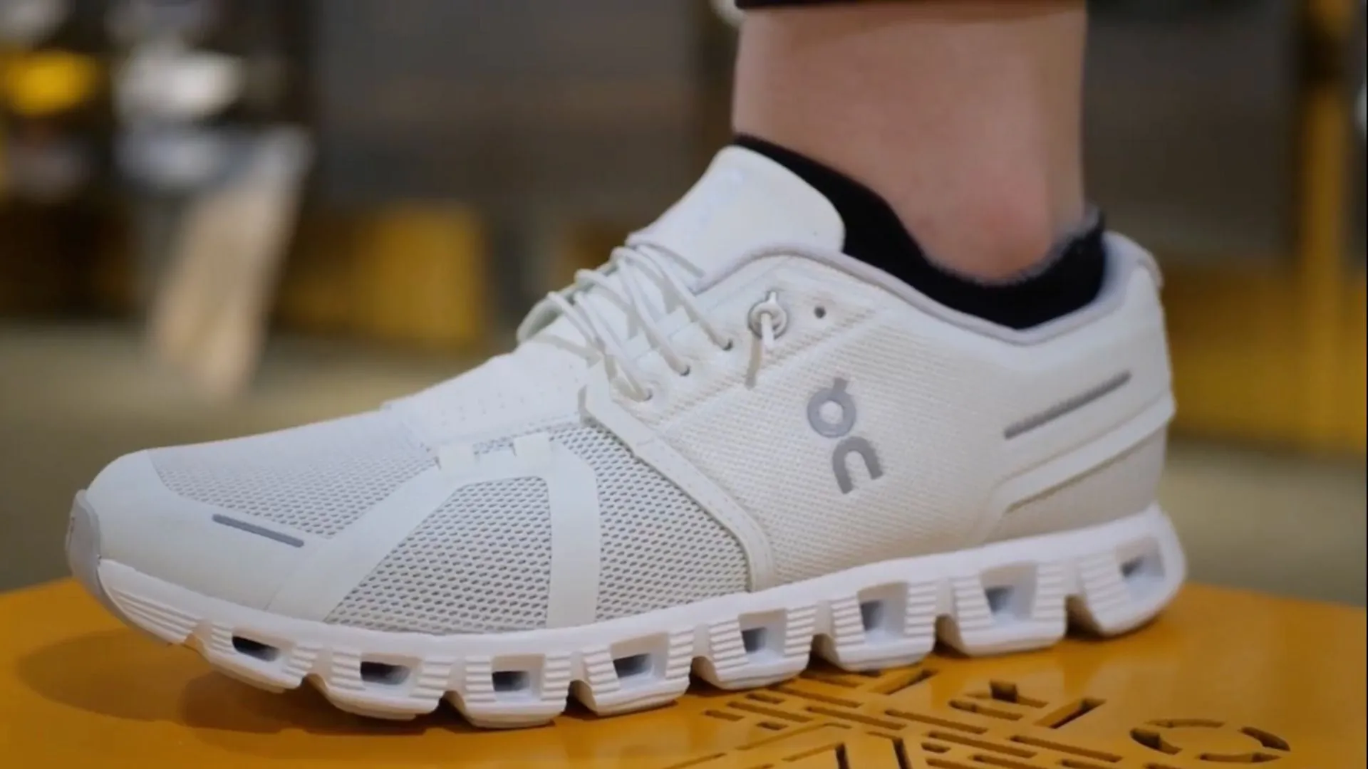 ON Cloud 5 - Denim - White