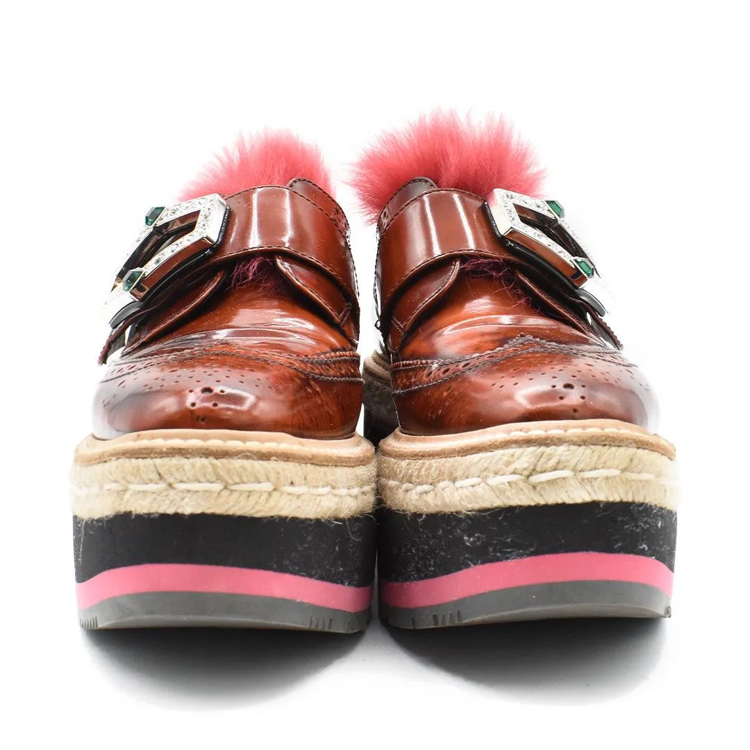 Prada Platform Loafers - Women's 37.5