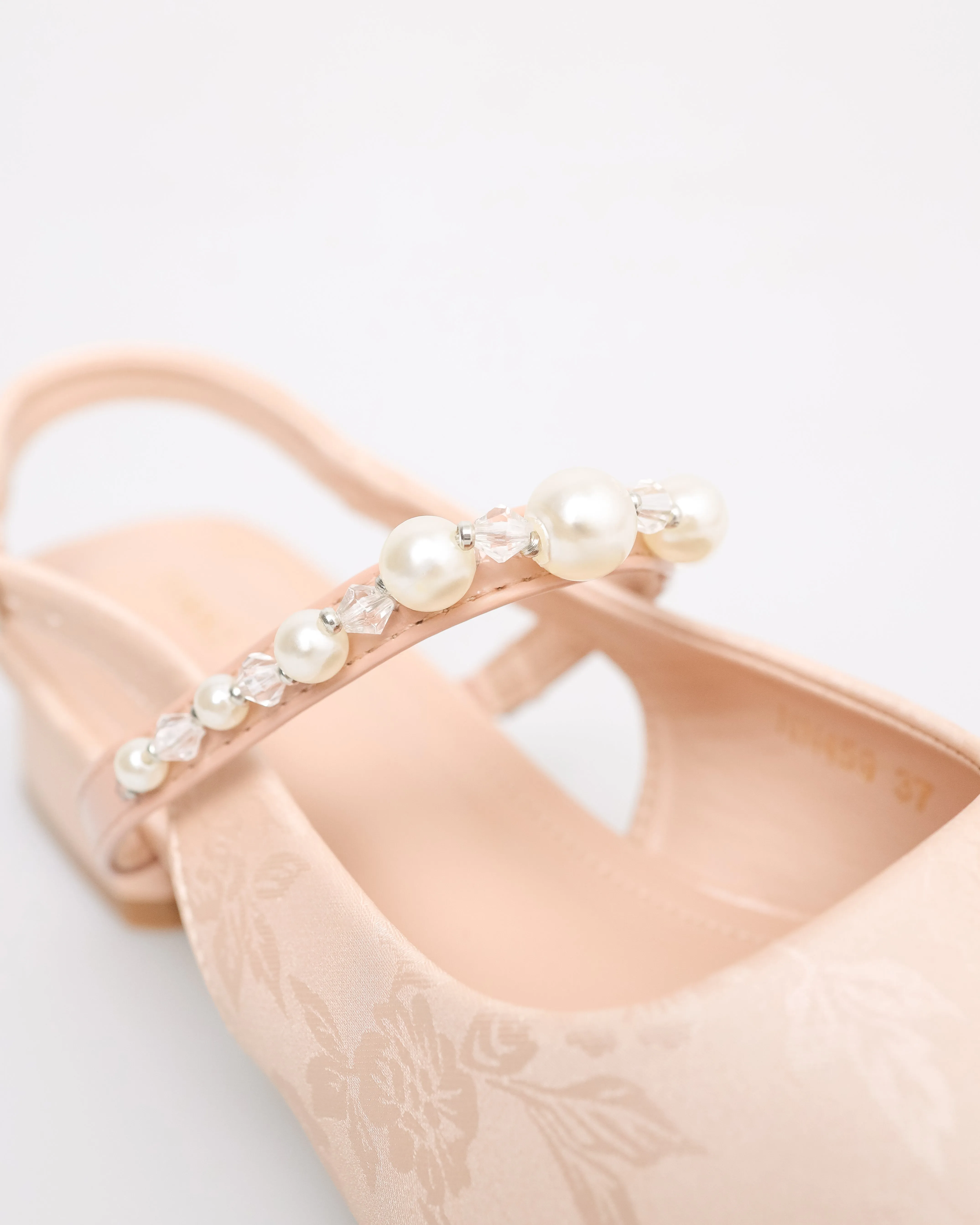 Tomaz NN459 Ladies Pearl Slingback Flats