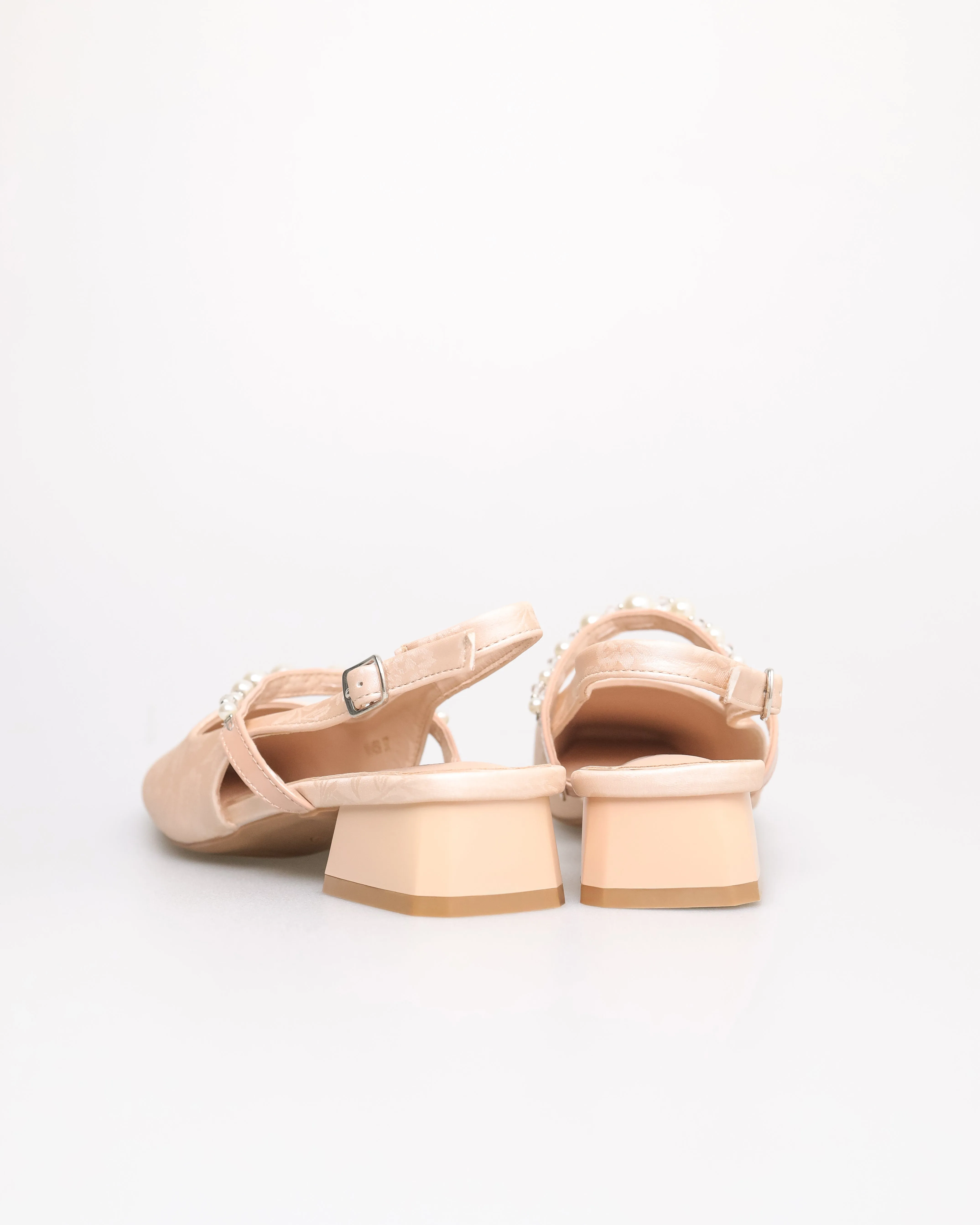 Tomaz NN459 Ladies Pearl Slingback Flats