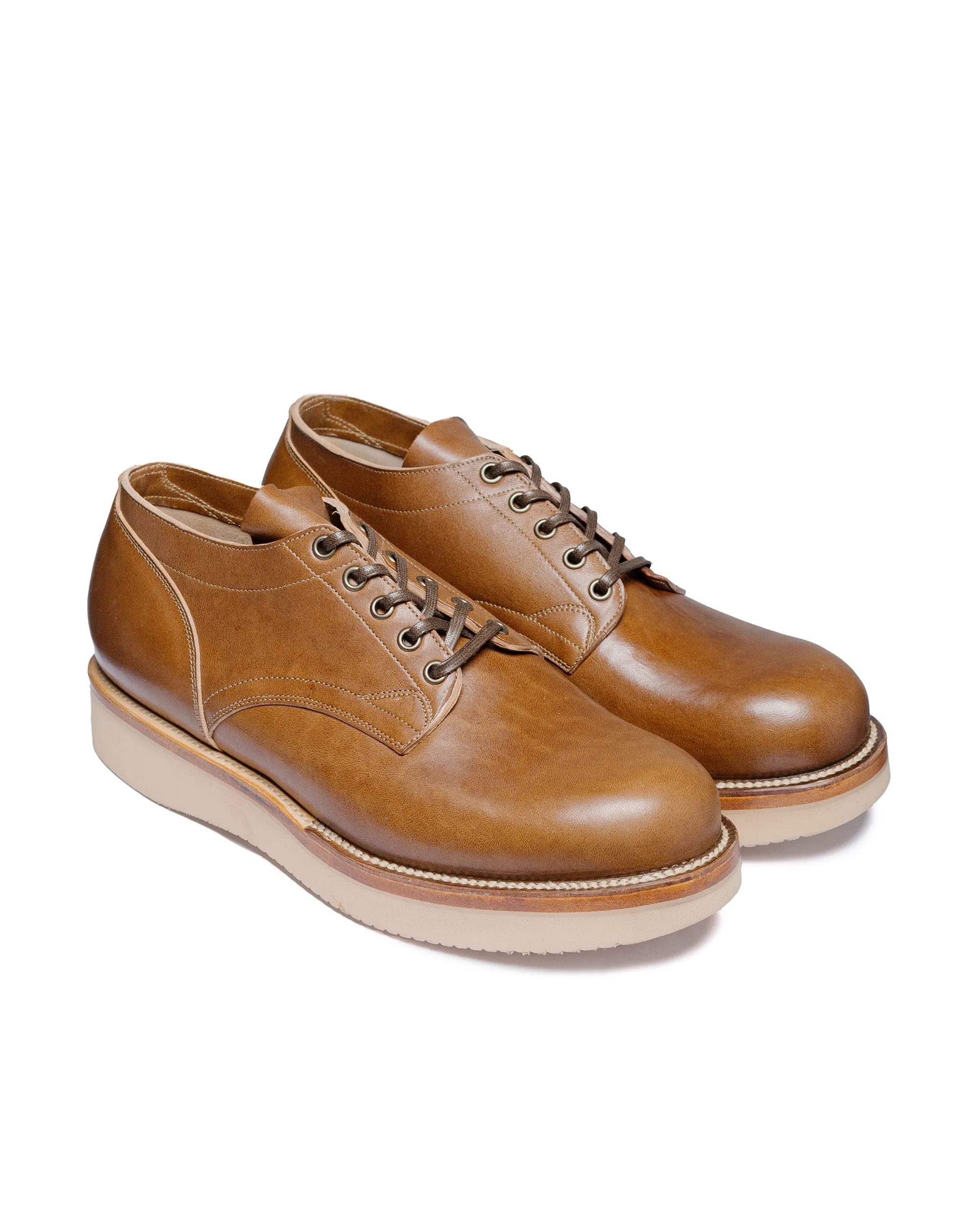 Viberg 145 Oxford Shoe Toscanello Lucida Horsebutt