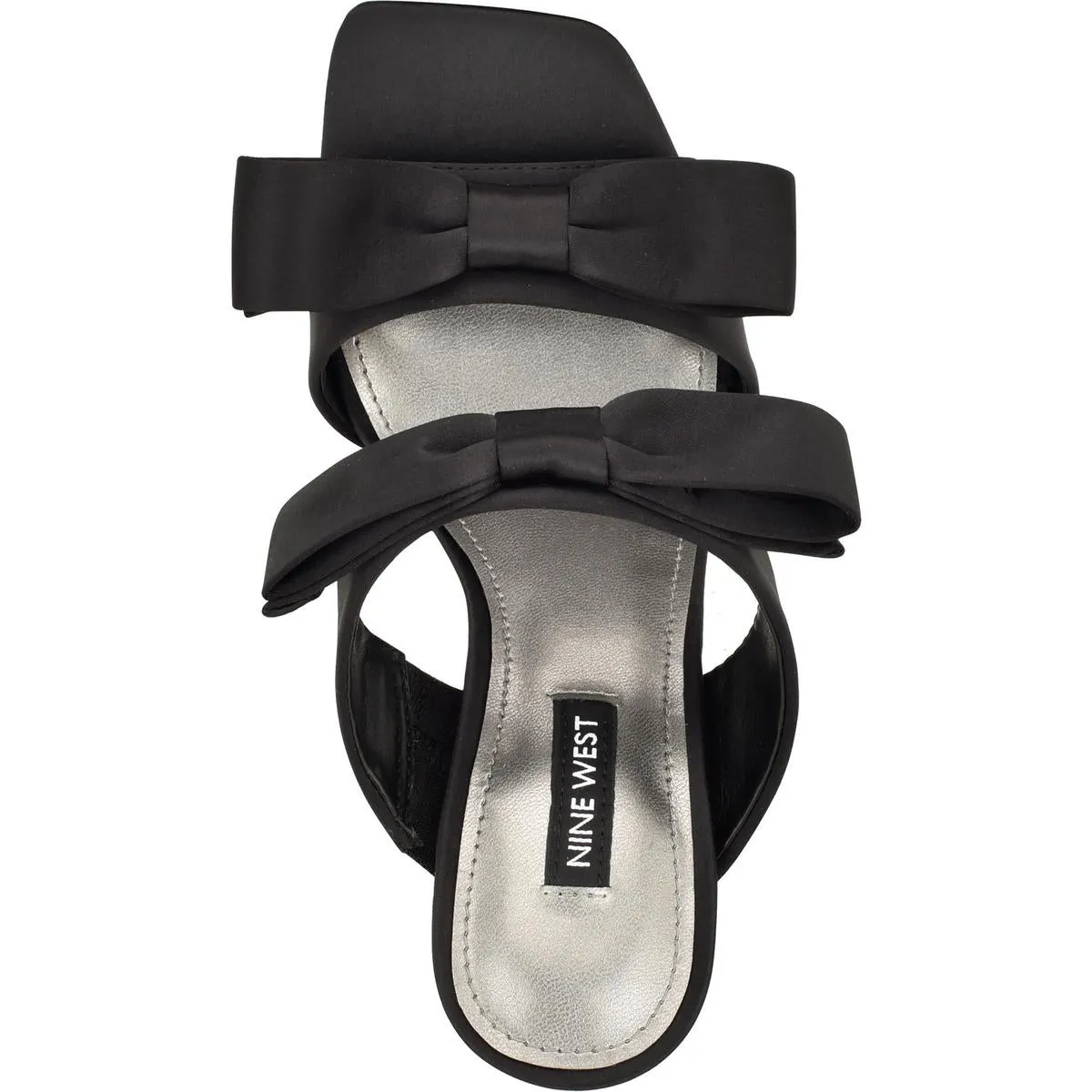 WN Yoloh 2 Womens Satin Bow Heels