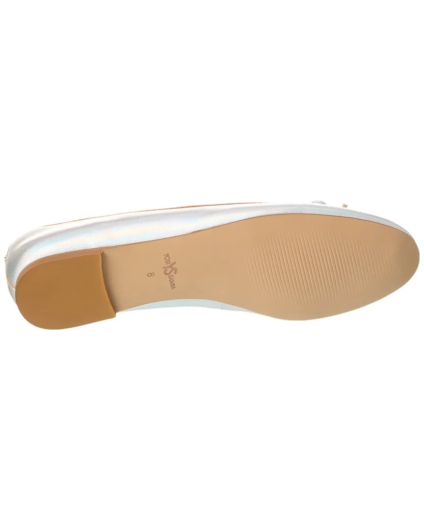 Yosi Samra Sadie Leather Flat